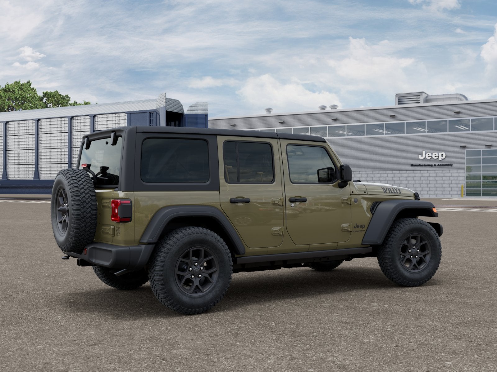 2026 Jeep Wrangler — side profile view