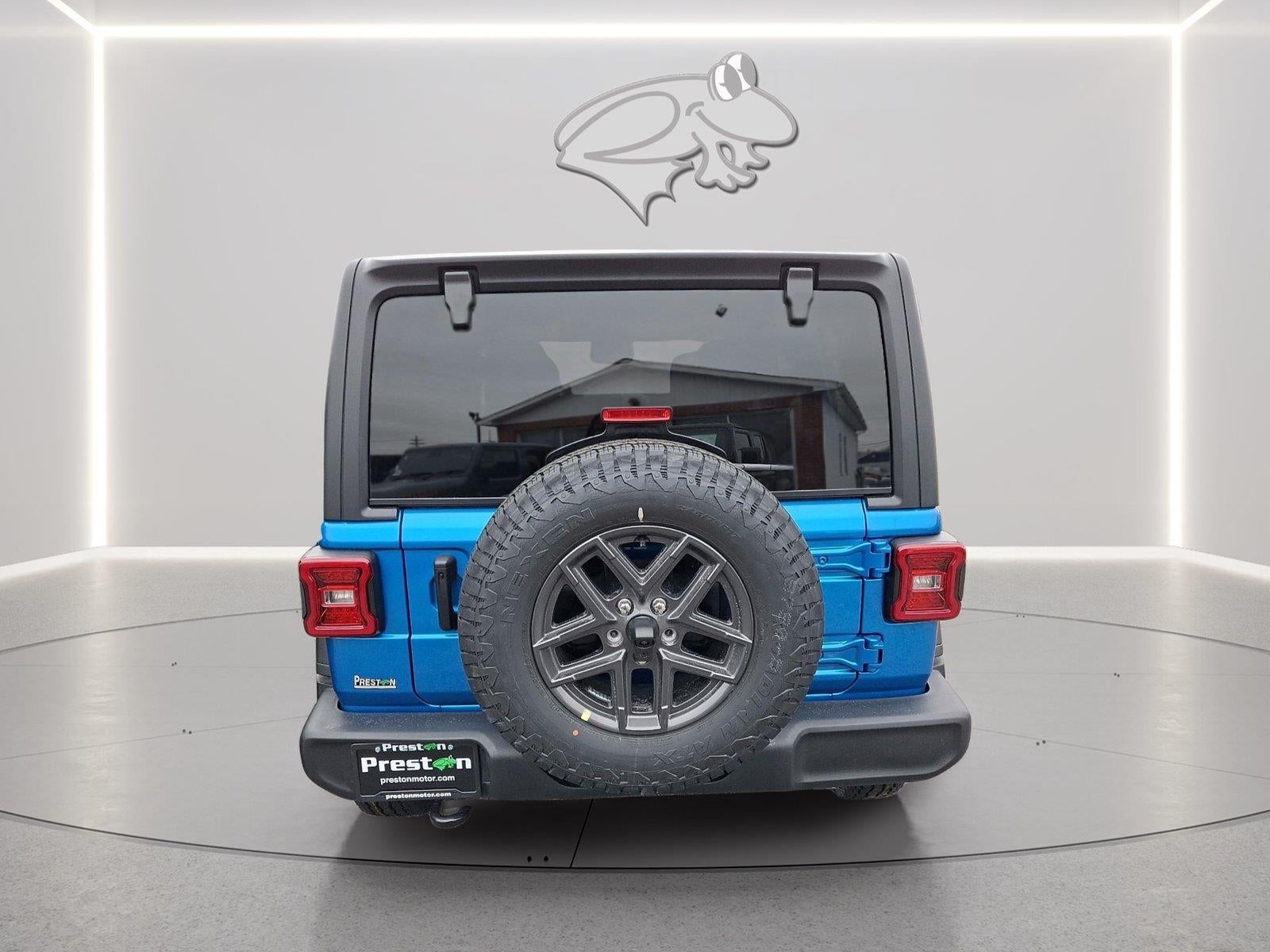 2026 Jeep Wrangler — rear three-quarter view