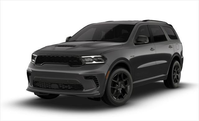 2026 Dodge Durango GT Plus HEMI V8 in Vapor Gray — front three-quarter view