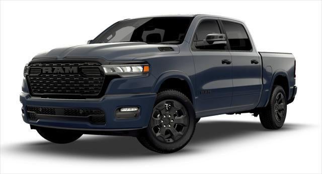 2026 RAM 1500 Big Horn in Forged Blue Metallic — front three-quarter view