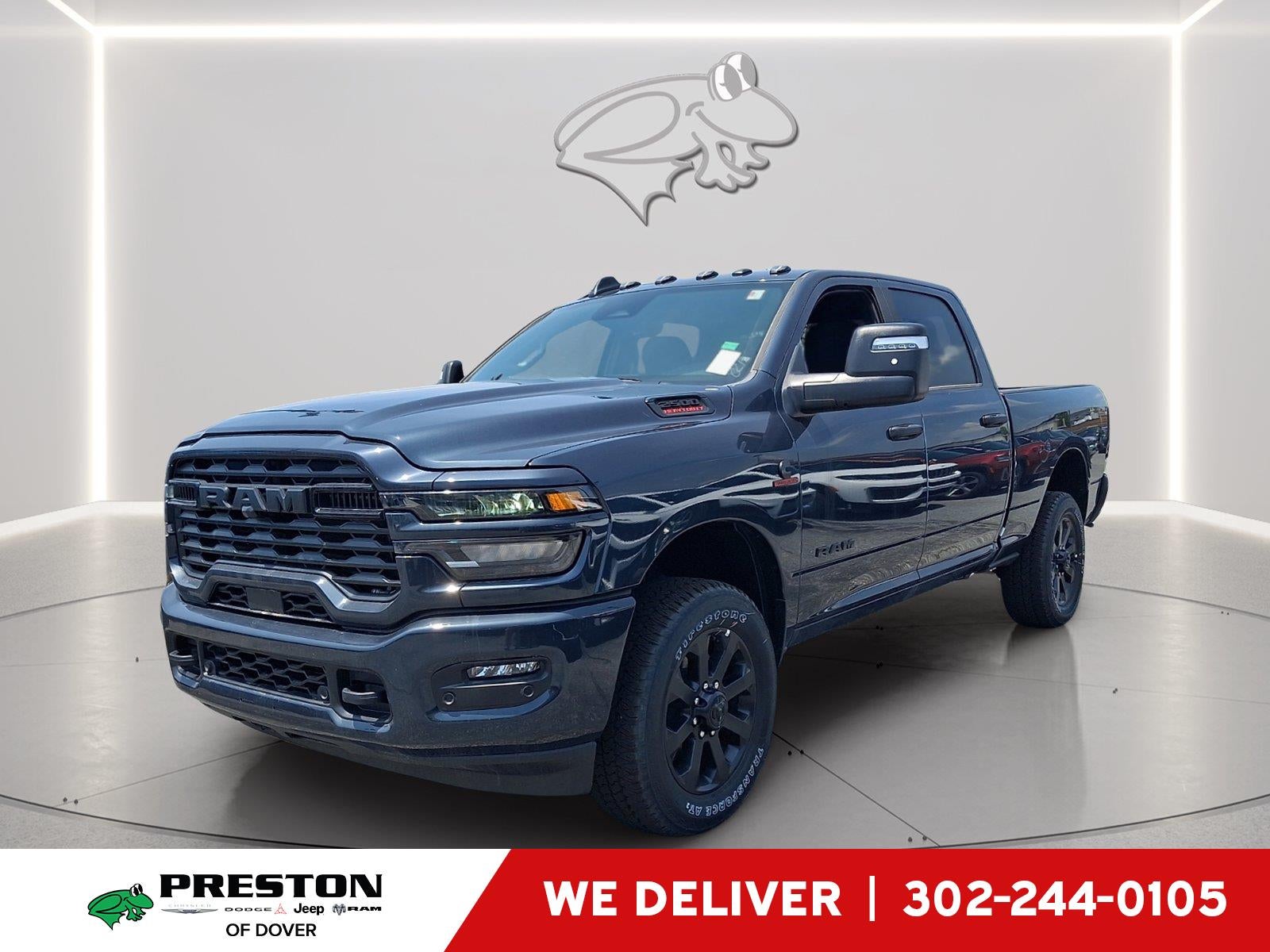 2026 RAM 2500 Big Horn in Forged Blue Metallic — front three-quarter view